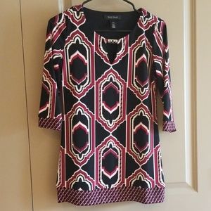 Retro Patterned Top
